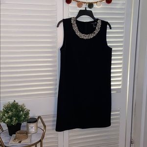 Forever 21 black shell dress